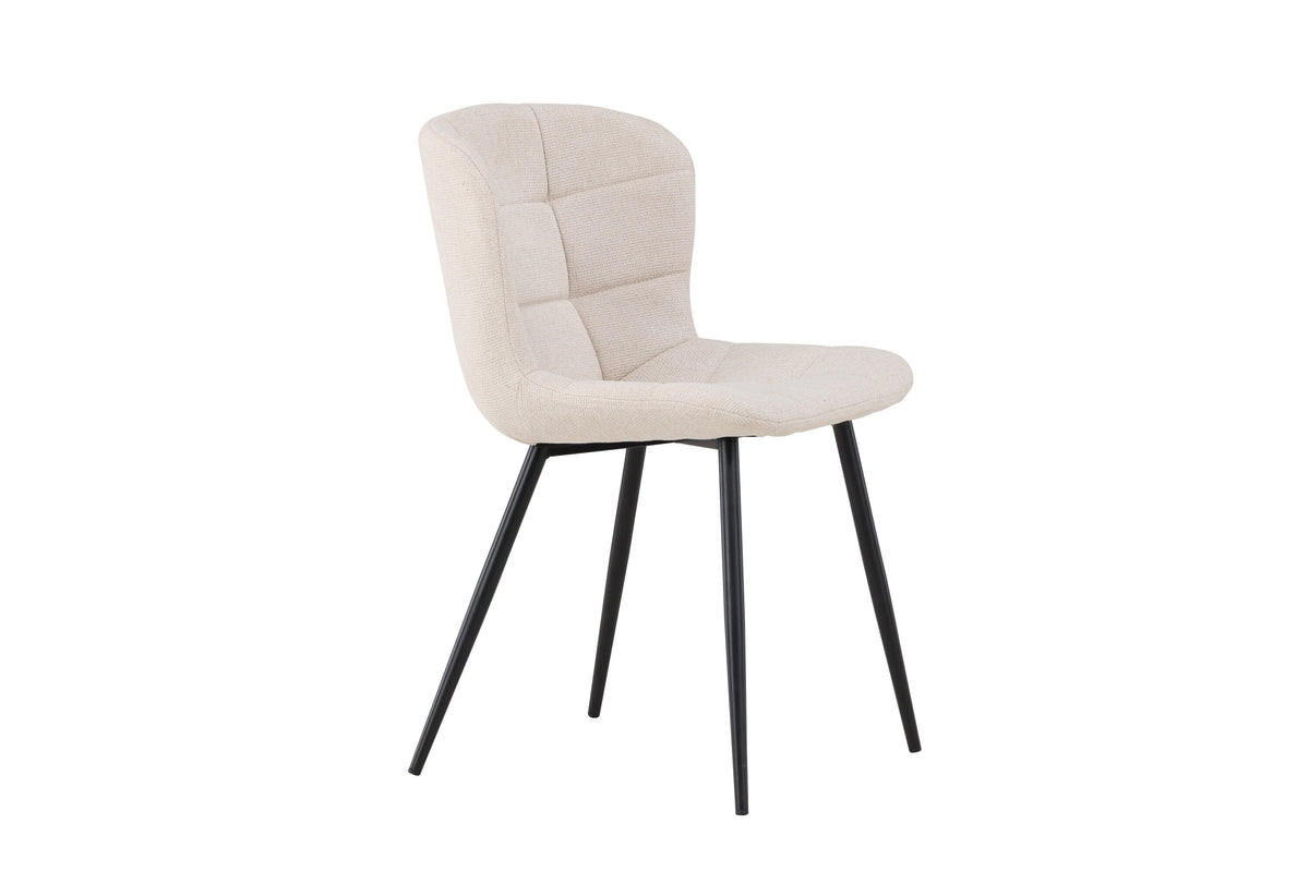Lily spisebordsstole - beige, sort - 2 stk. - billede 12