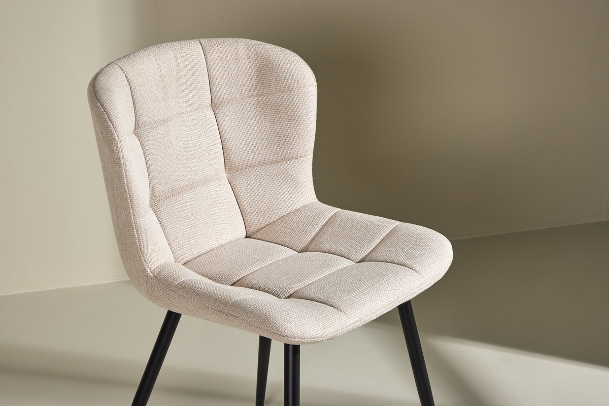 Lily Spisebordsstole 2 stk Beige