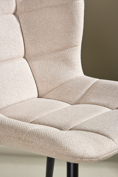 Lily spisebordsstole - beige, sort - 2 stk. - billede 19
