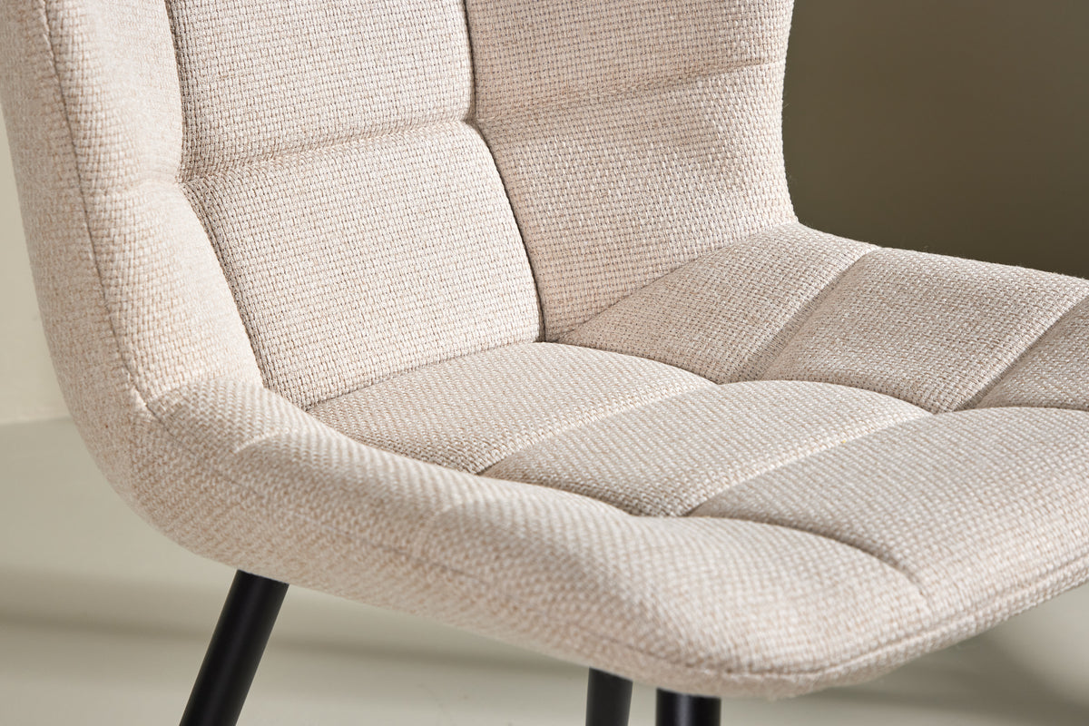Lily Spisebordsstole 2 stk Beige