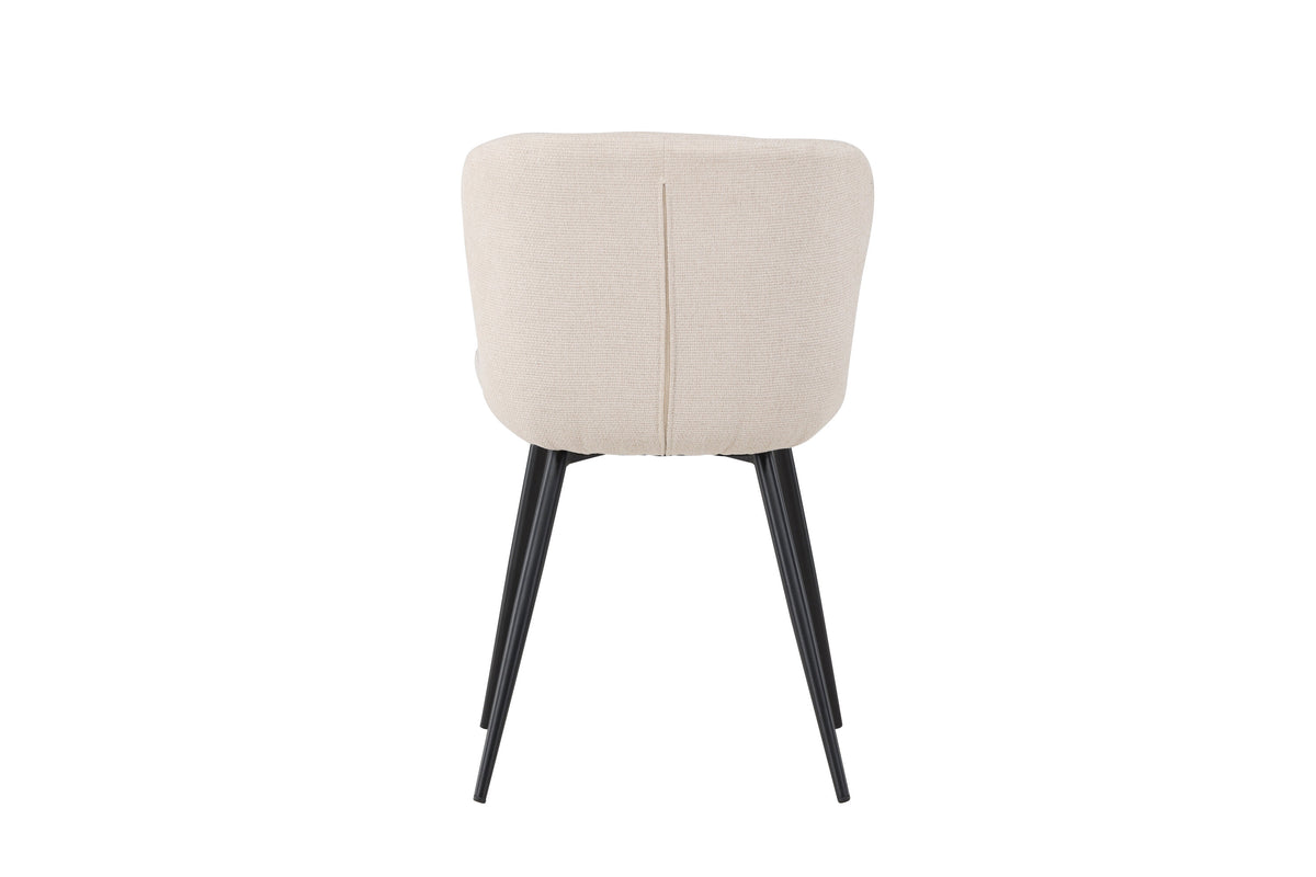 Lily spisebordsstole - beige, sort - 2 stk. - billede 8