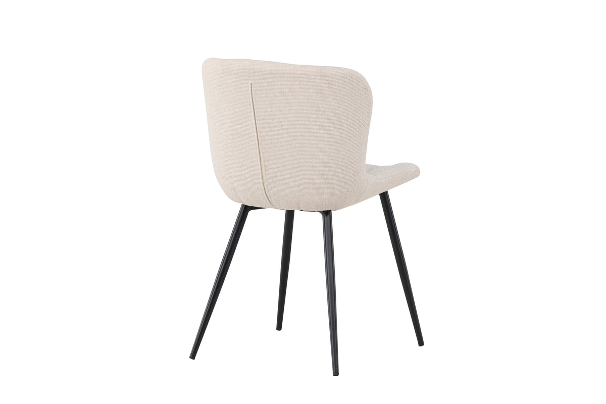 Lily spisebordsstole - beige, sort - 2 stk. - billede 9