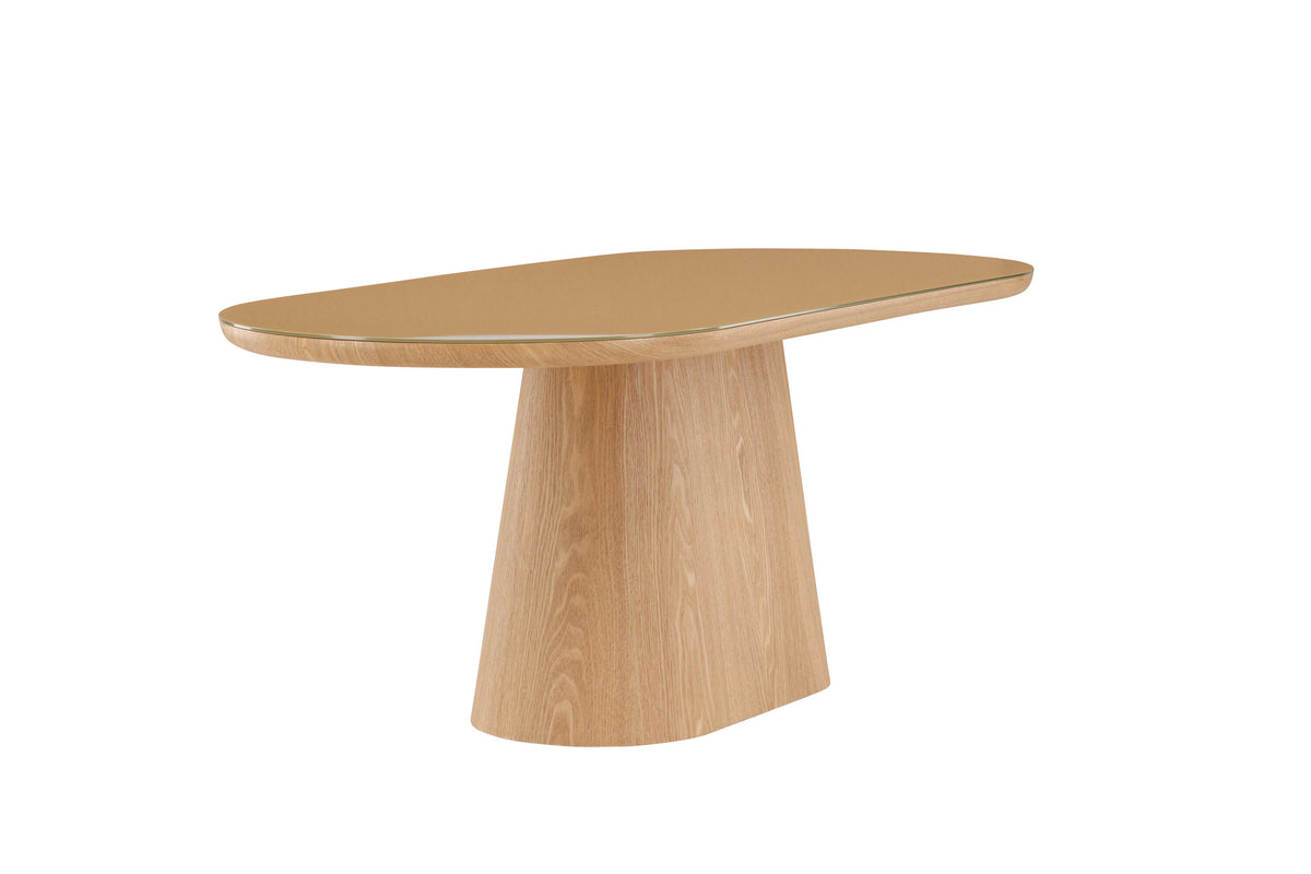 Castor ovalt spisebord - 200 × 90 cm - natur - billede 11