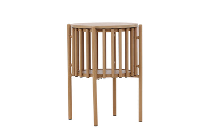 Rubbo sidebord - Ø45 cm - natur - billede 12