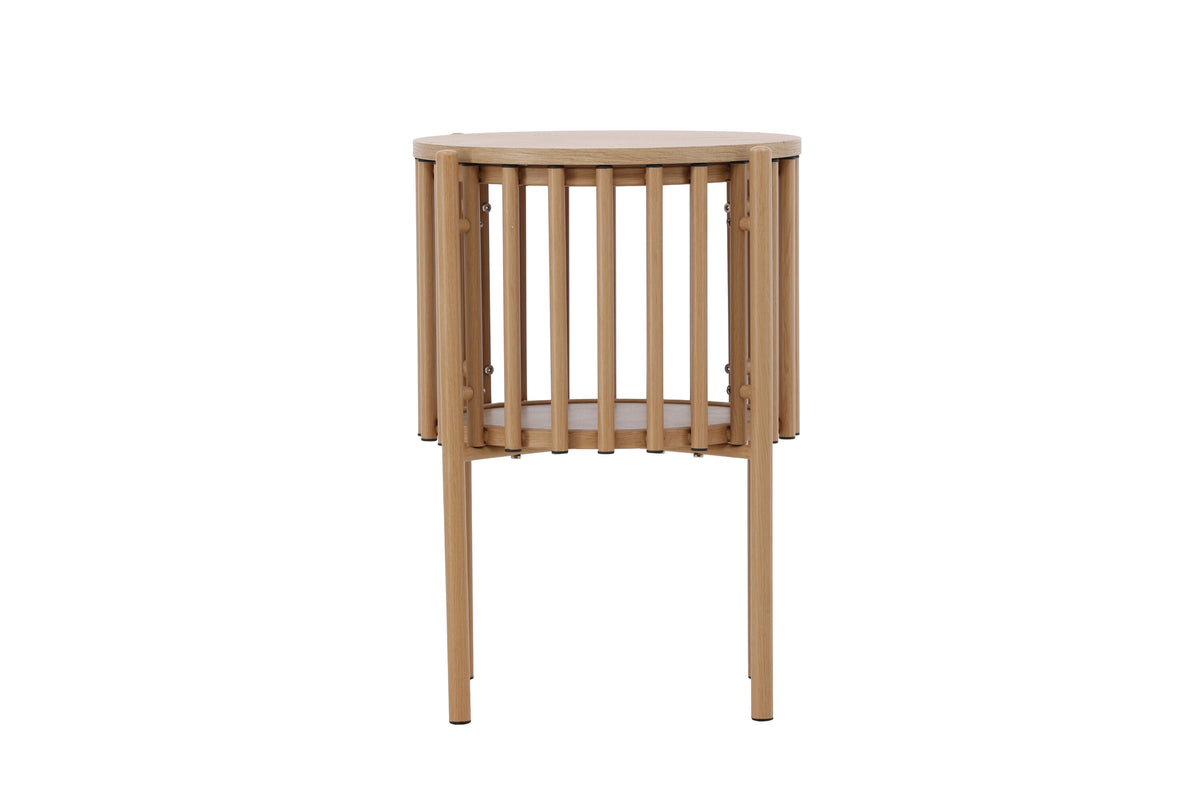 Rubbo sidebord - Ø45 cm - natur - billede 1
