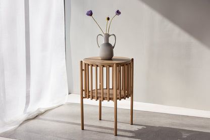 Rubbo sidebord - Ø45 cm - natur - billede 13