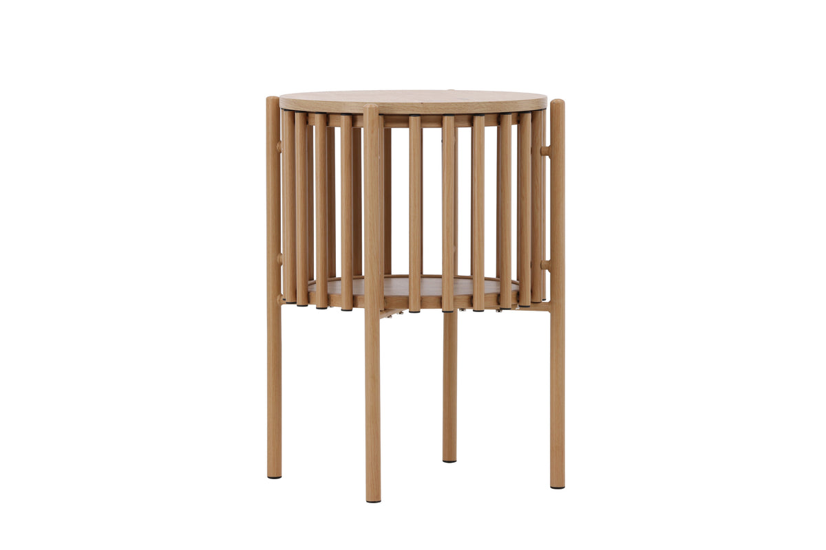 Rubbo sidebord - Ø45 cm - natur - billede 3