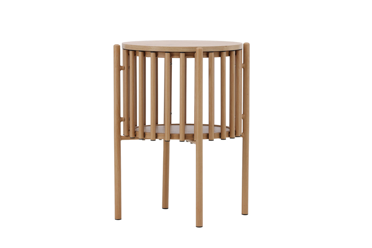 Rubbo sidebord - Ø45 cm - natur - billede 5
