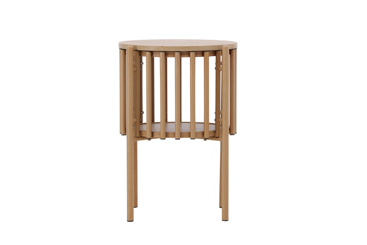 Rubbo sidebord - Ø45 cm - natur - billede 7