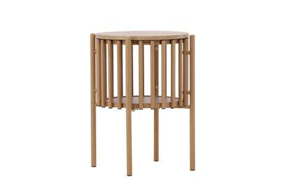 Rubbo sidebord - Ø45 cm - natur - billede 9