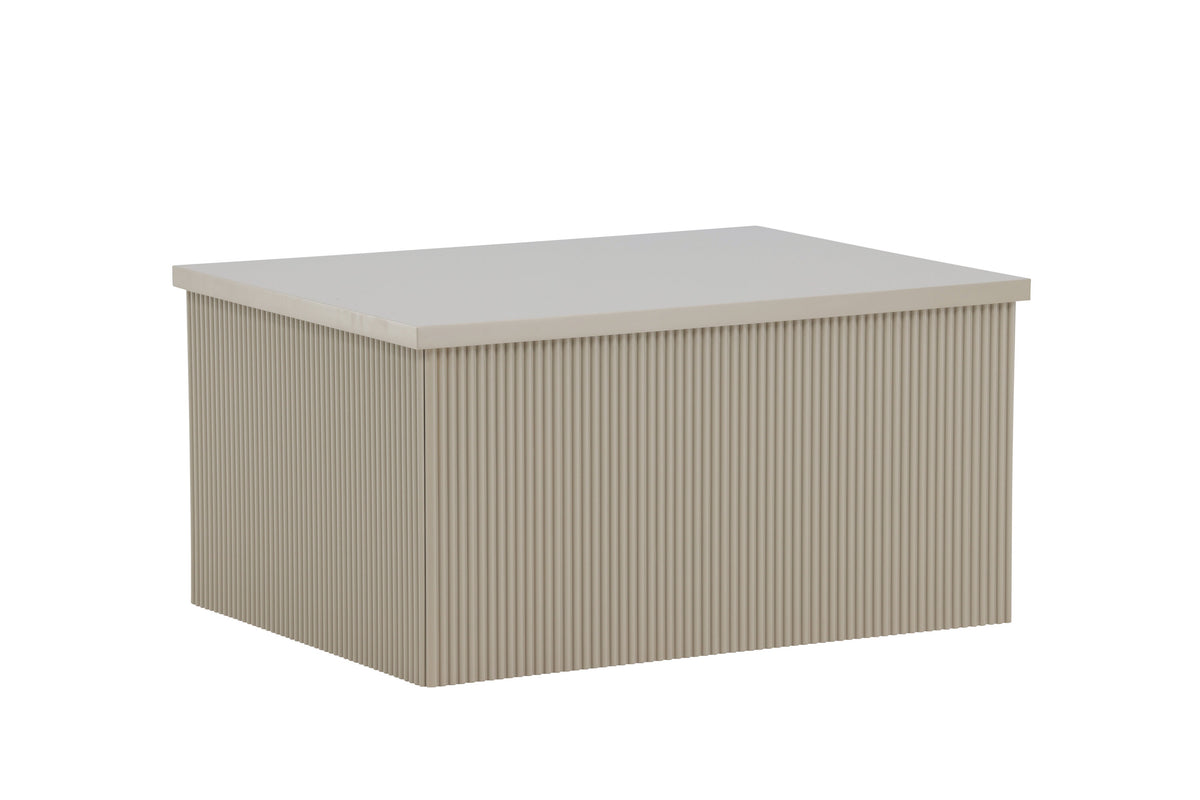 Lenox sidebord - 80 × 60 cm - beige - billede 12