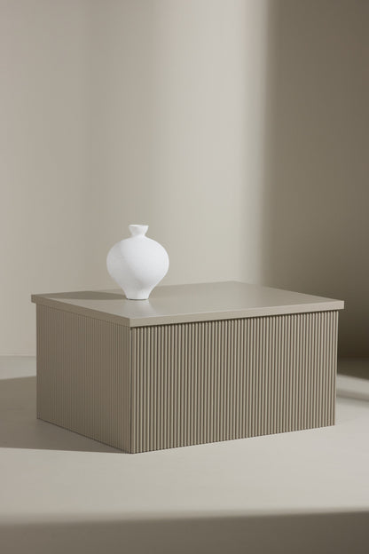 Lenox sidebord - 80 × 60 cm - beige - billede 17