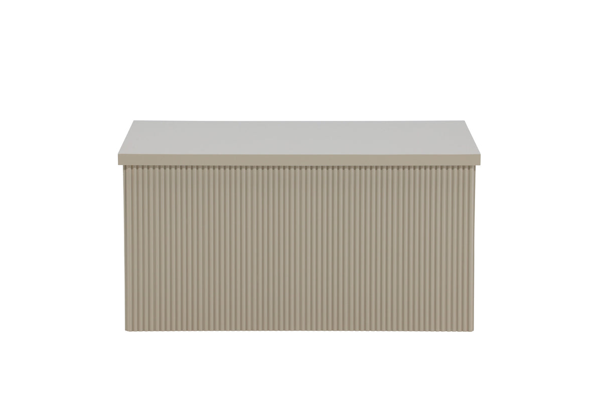 Lenox sidebord - 80 × 60 cm - beige - billede 1