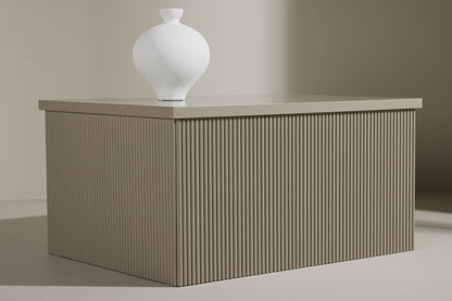 Lenox sidebord - 80 × 60 cm - beige - billede 14