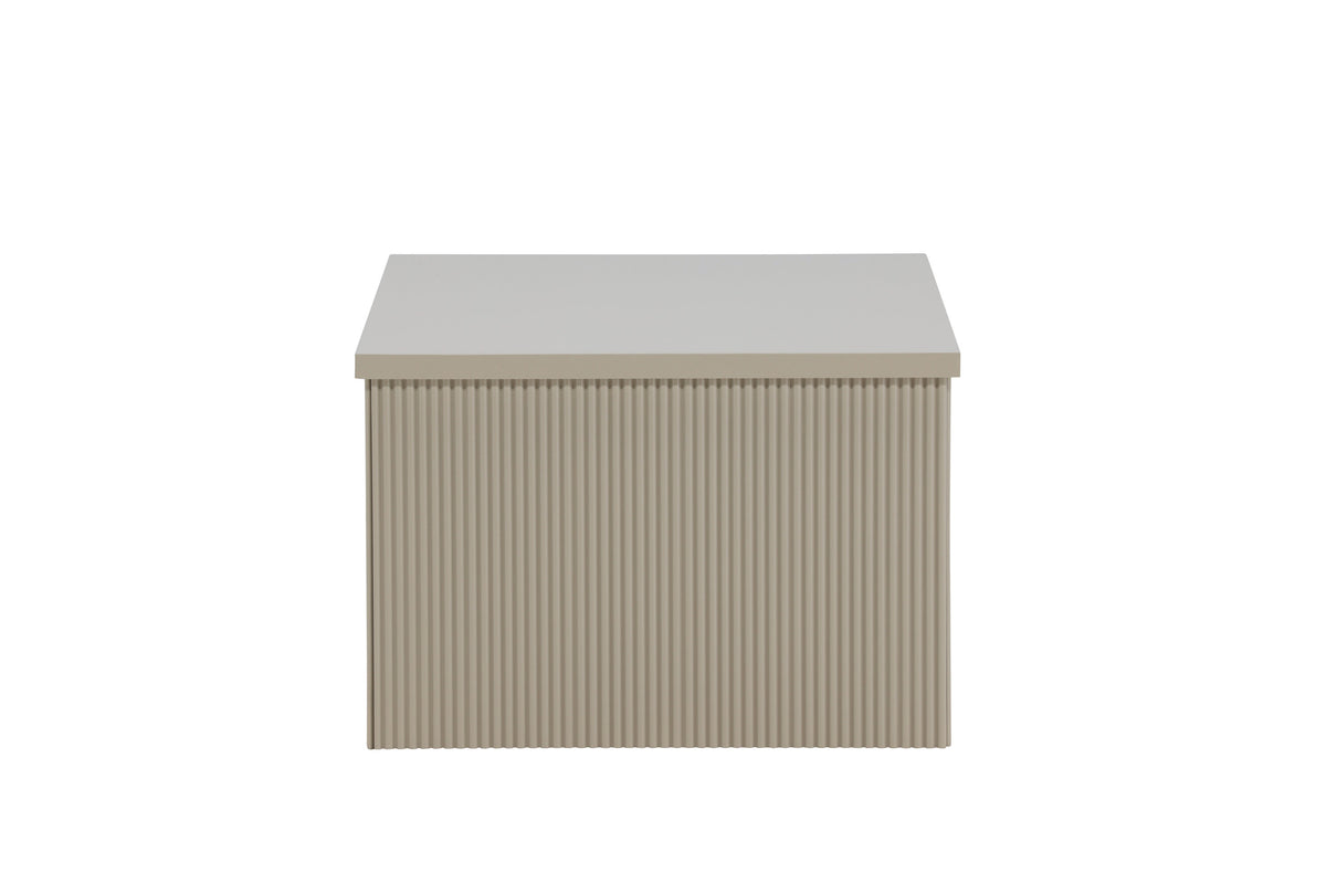 Lenox sidebord - 80 × 60 cm - beige - billede 4