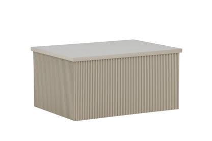 Lenox sidebord - 80 × 60 cm - beige - billede 6