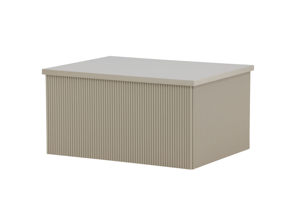Lenox sidebord - 80 × 60 cm - beige - billede 8