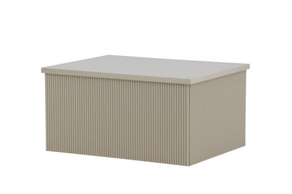 Lenox sidebord - 80 × 60 cm - beige - billede 8