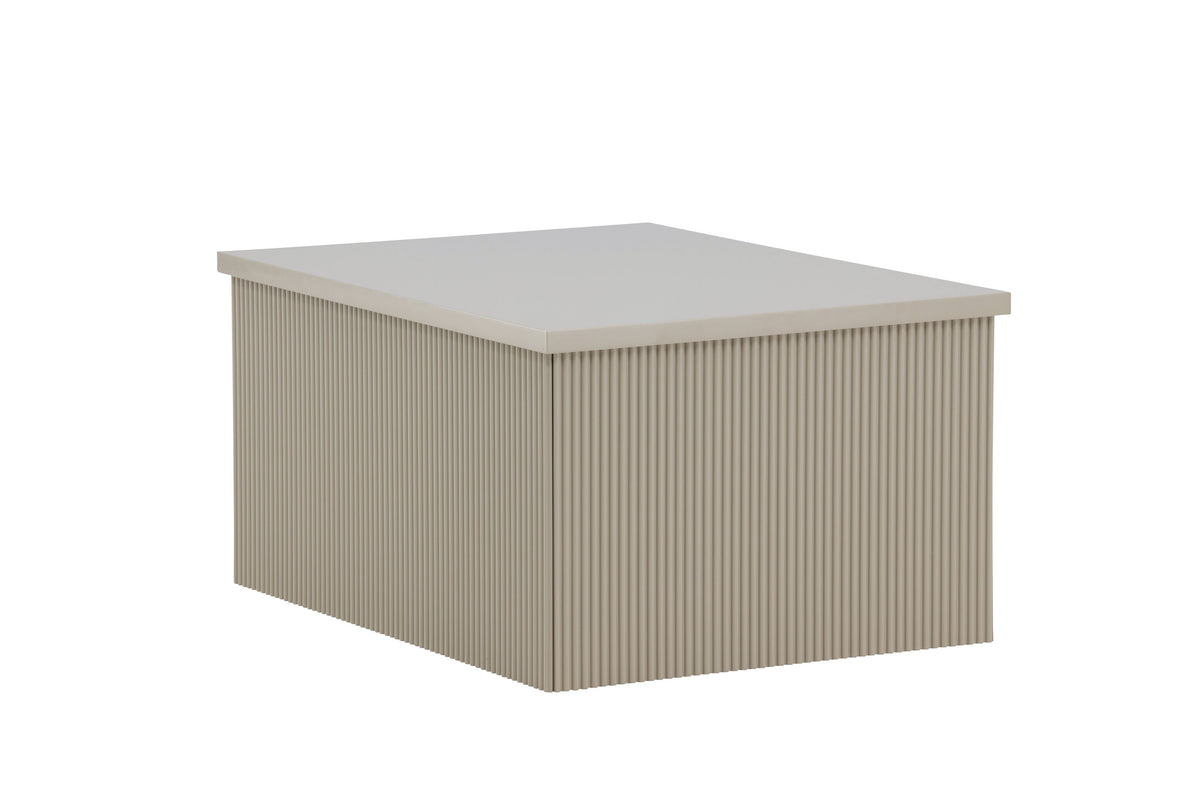 Lenox sidebord - 80 × 60 cm - beige - billede 9
