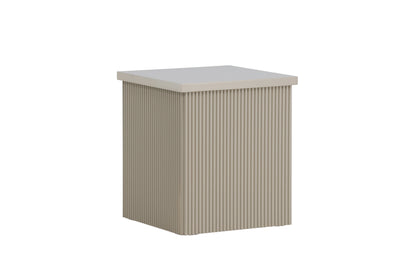 Lenox sidebord - 40 × 40 cm - beige - billede 12