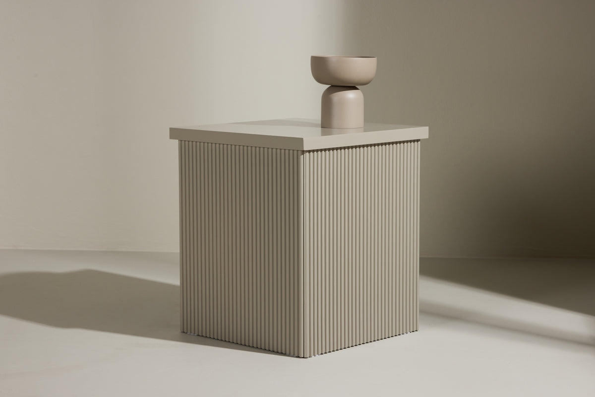 Lenox Sidebord 40 x 40 Beige
