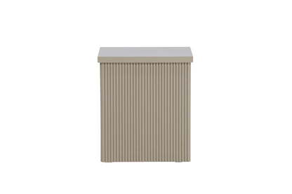 Lenox sidebord - 40 × 40 cm - beige - billede 4