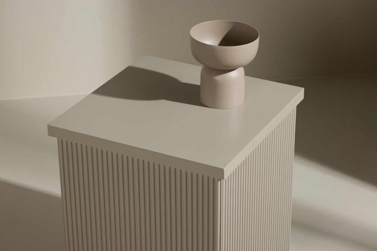 Lenox Sidebord 40 x 40 Beige
