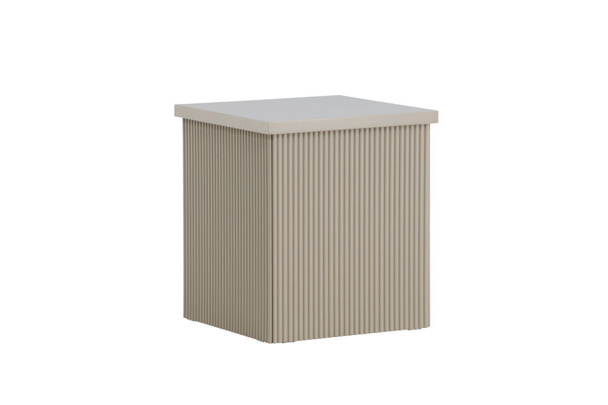 Lenox sidebord - 40 × 40 cm - beige - billede 6
