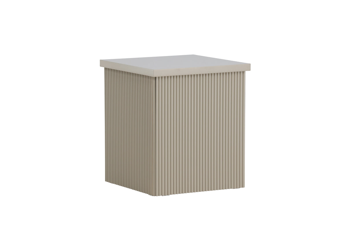 Lenox sidebord - 40 × 40 cm - beige - billede 9