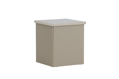 Lenox sidebord - 40 × 40 cm - beige - billede 9