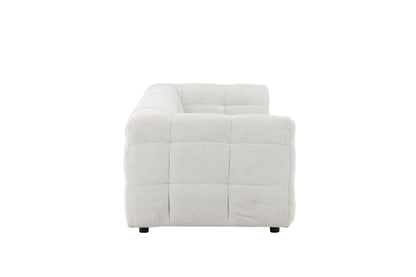 Malou 3-personers sofa - beige, sort - billede 10
