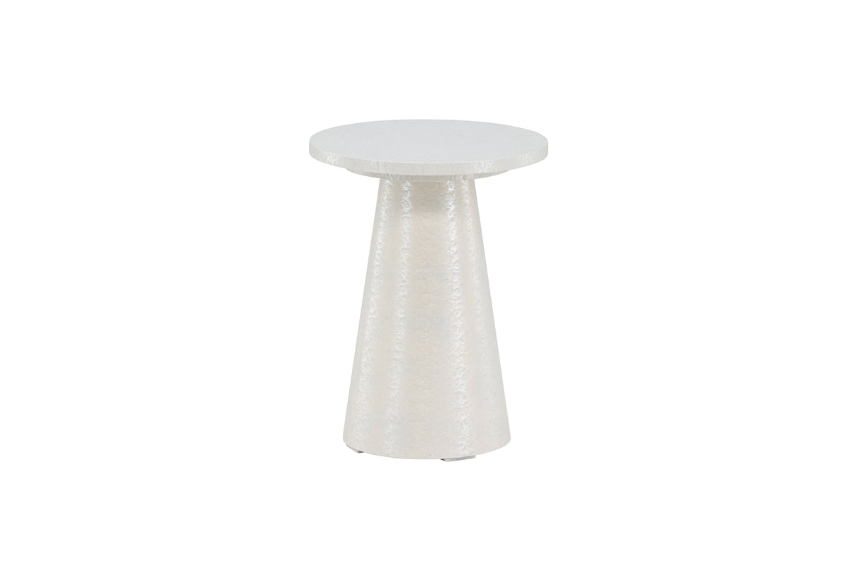 Lanzo sidebord - Ø35 cm - hvid - billede 10