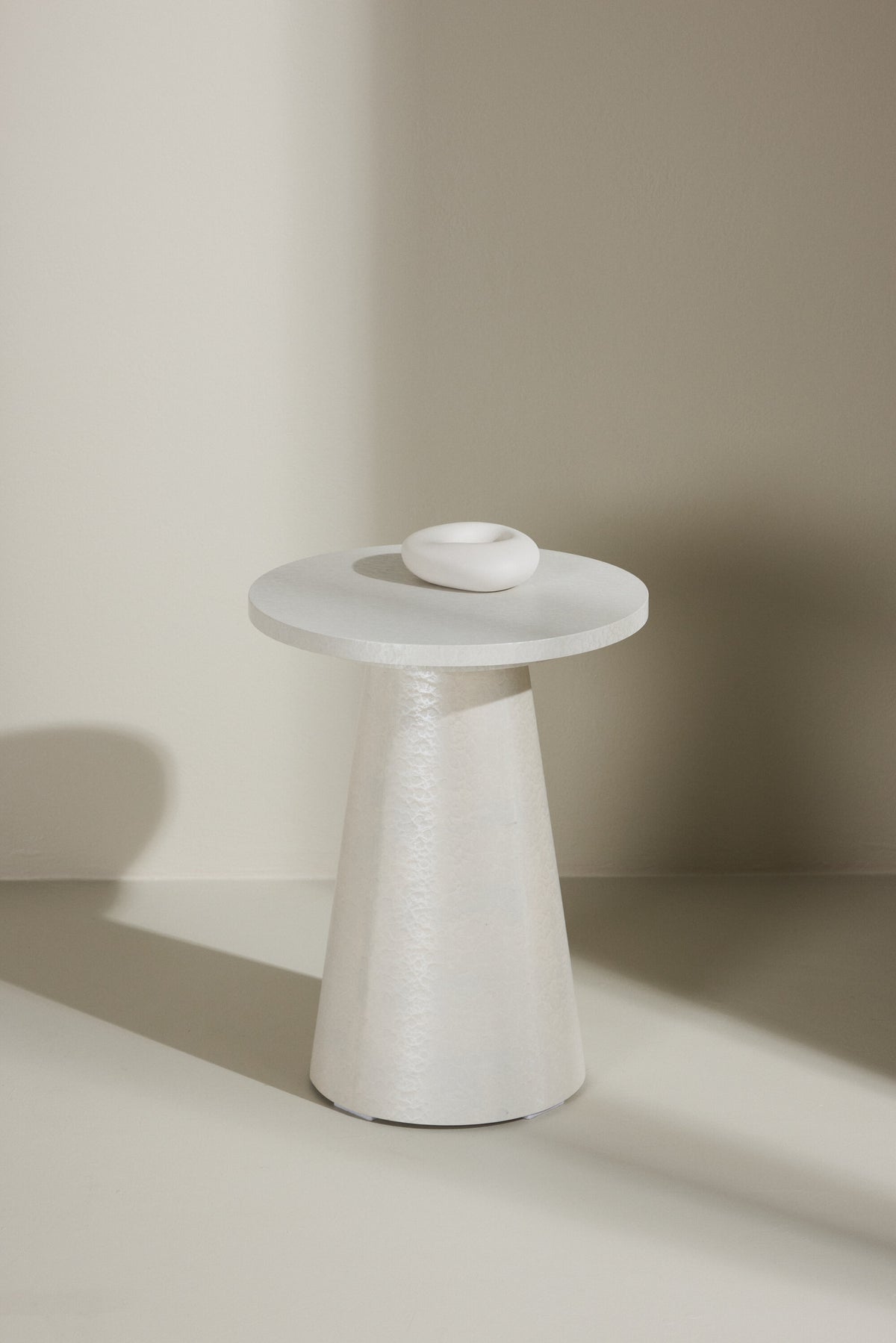 Lanzo sidebord - Ø35 cm - hvid - billede 16