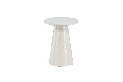 Lanzo sidebord - Ø35 cm - hvid - billede 2
