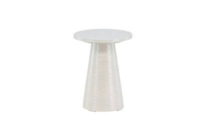 Lanzo sidebord - Ø35 cm - hvid - billede 3