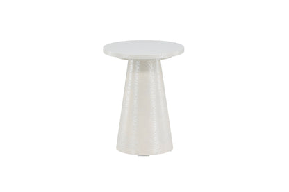 Lanzo sidebord - Ø35 cm - hvid - billede 5
