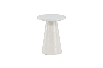 Lanzo sidebord - Ø35 cm - hvid - billede 6