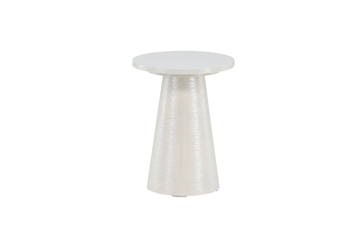 Lanzo sidebord - Ø35 cm - hvid - billede 8