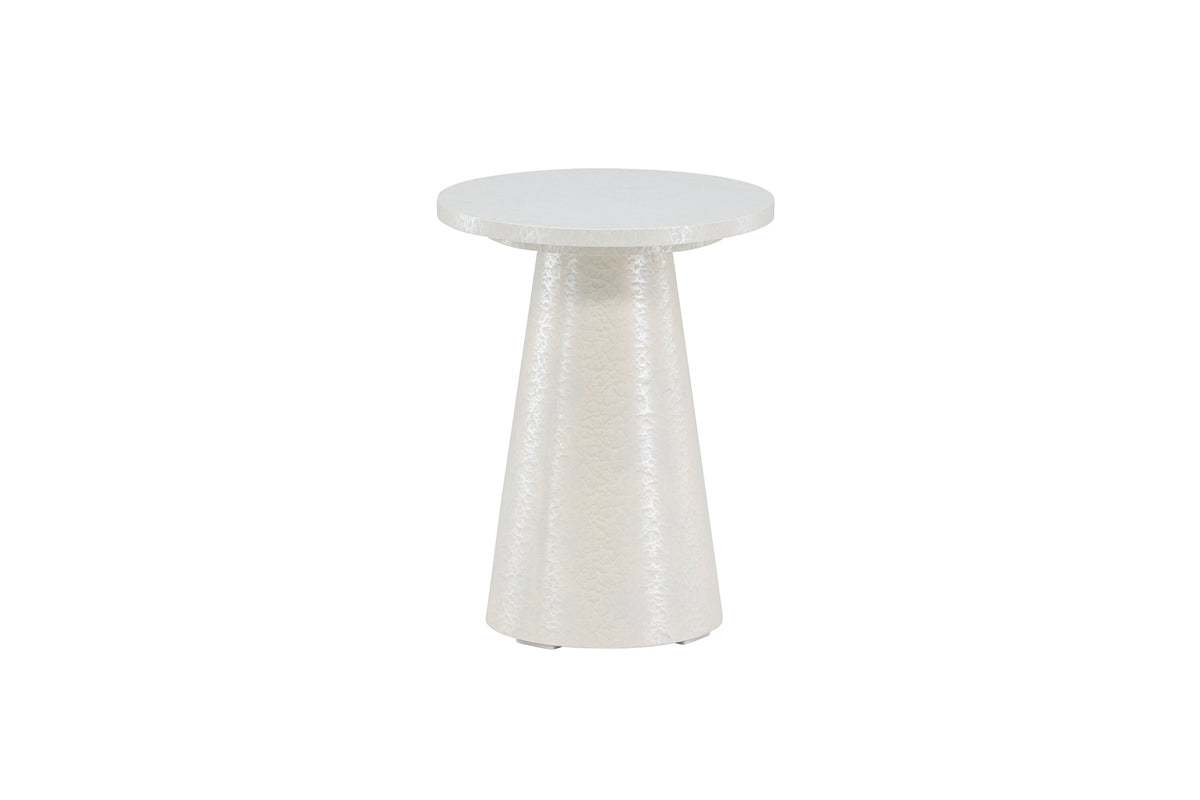 Lanzo sidebord - Ø35 cm - hvid - billede 9