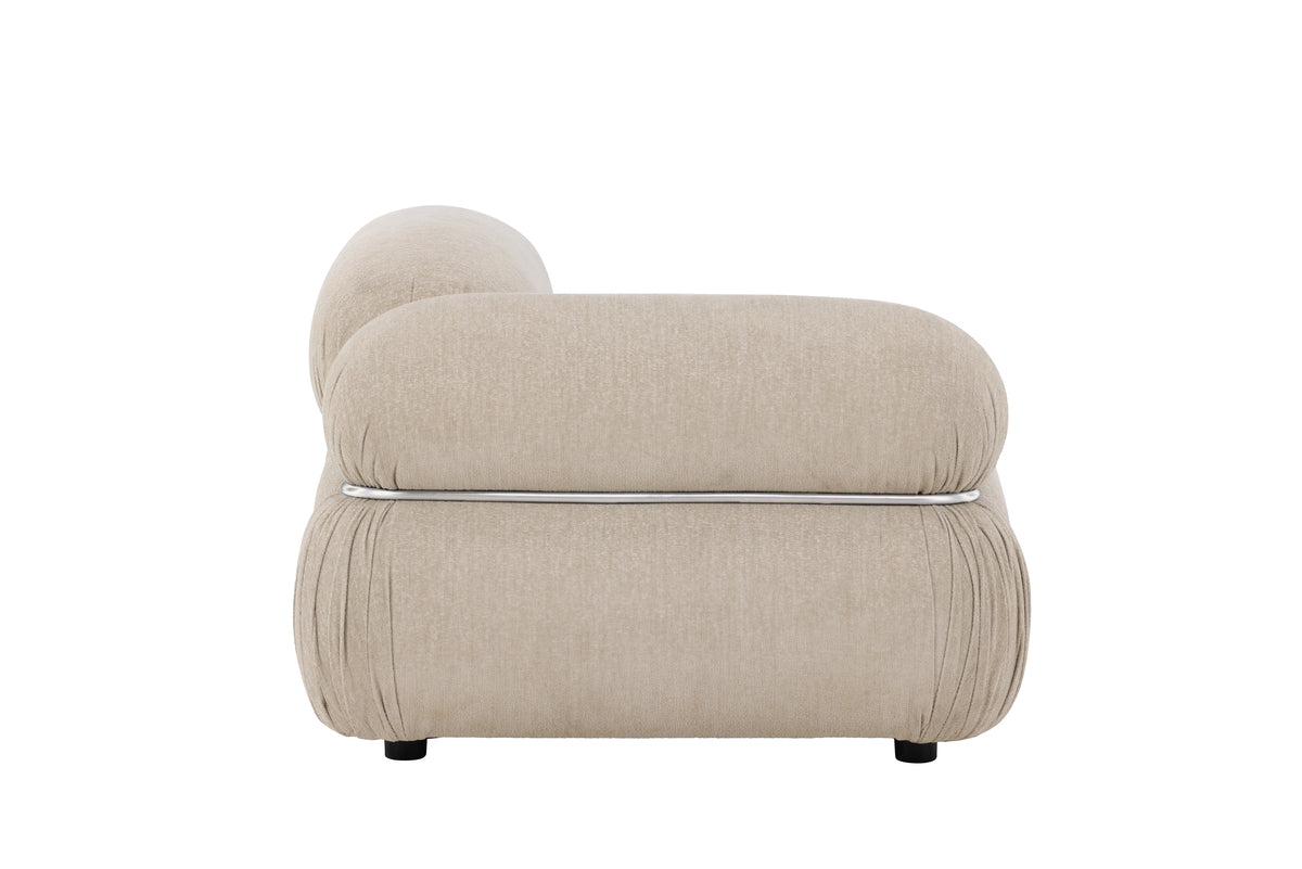 Mika Sofa Modul Beige - Venstre endemodul