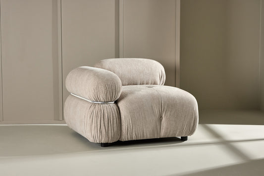 Mika Sofa Modul Beige - Venstre endemodul