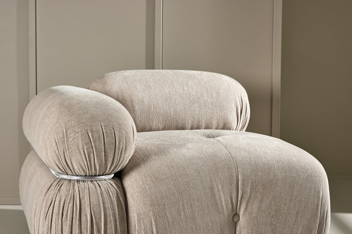 Mika Sofa Modul Beige - Venstre endemodul