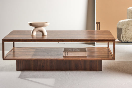 Maglehem Sofabord 130 x 60 Valnødfinér