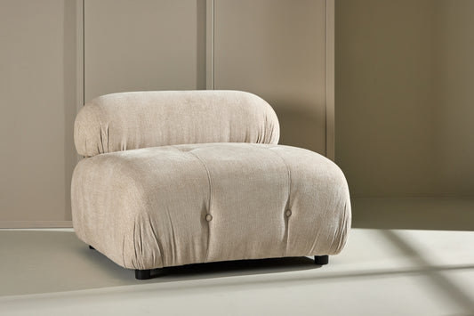 Mika Sofa Modul Beige - Midtersektion