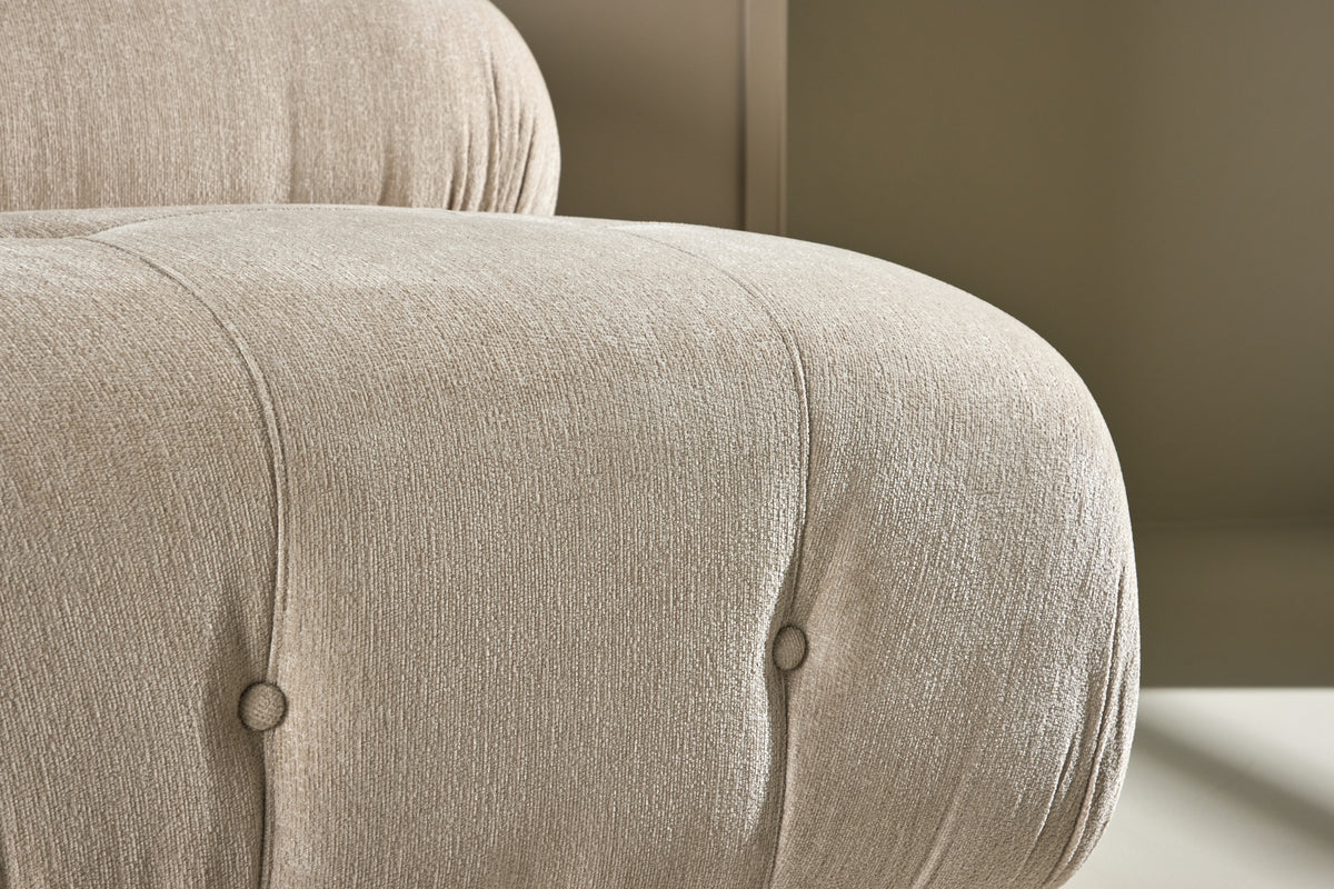 Mika Sofa Modul Beige - Midtersektion