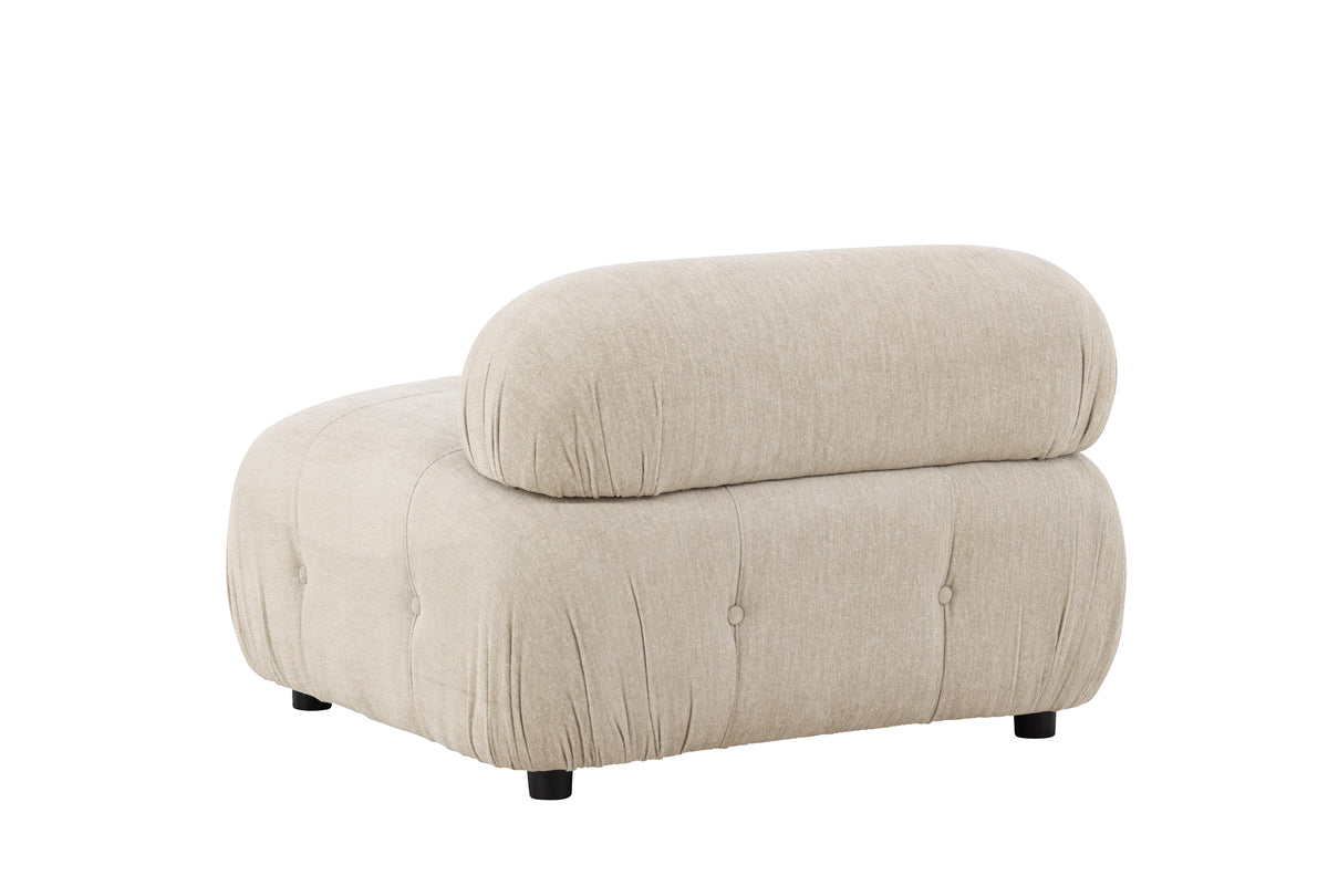Mika Sofa Modul Beige - Midtersektion
