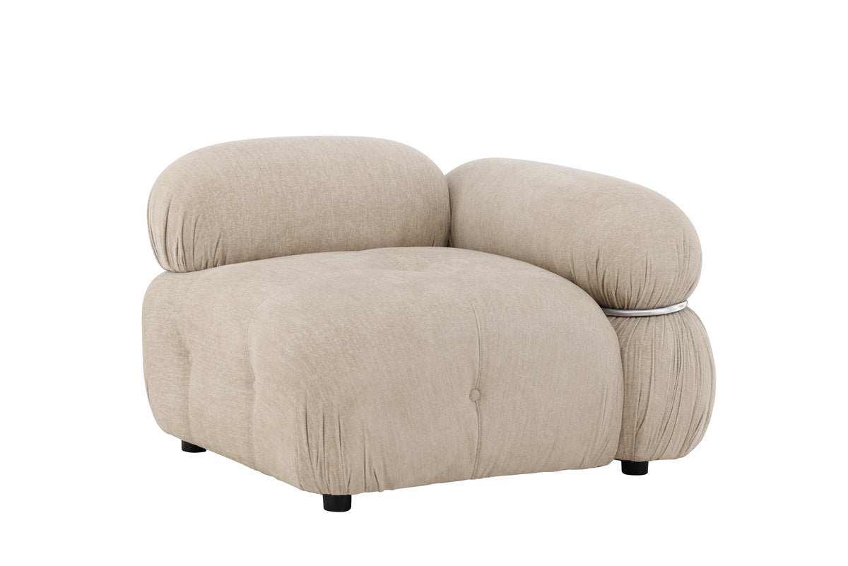 Mika Sofa Modul Beige - Højre endemodul