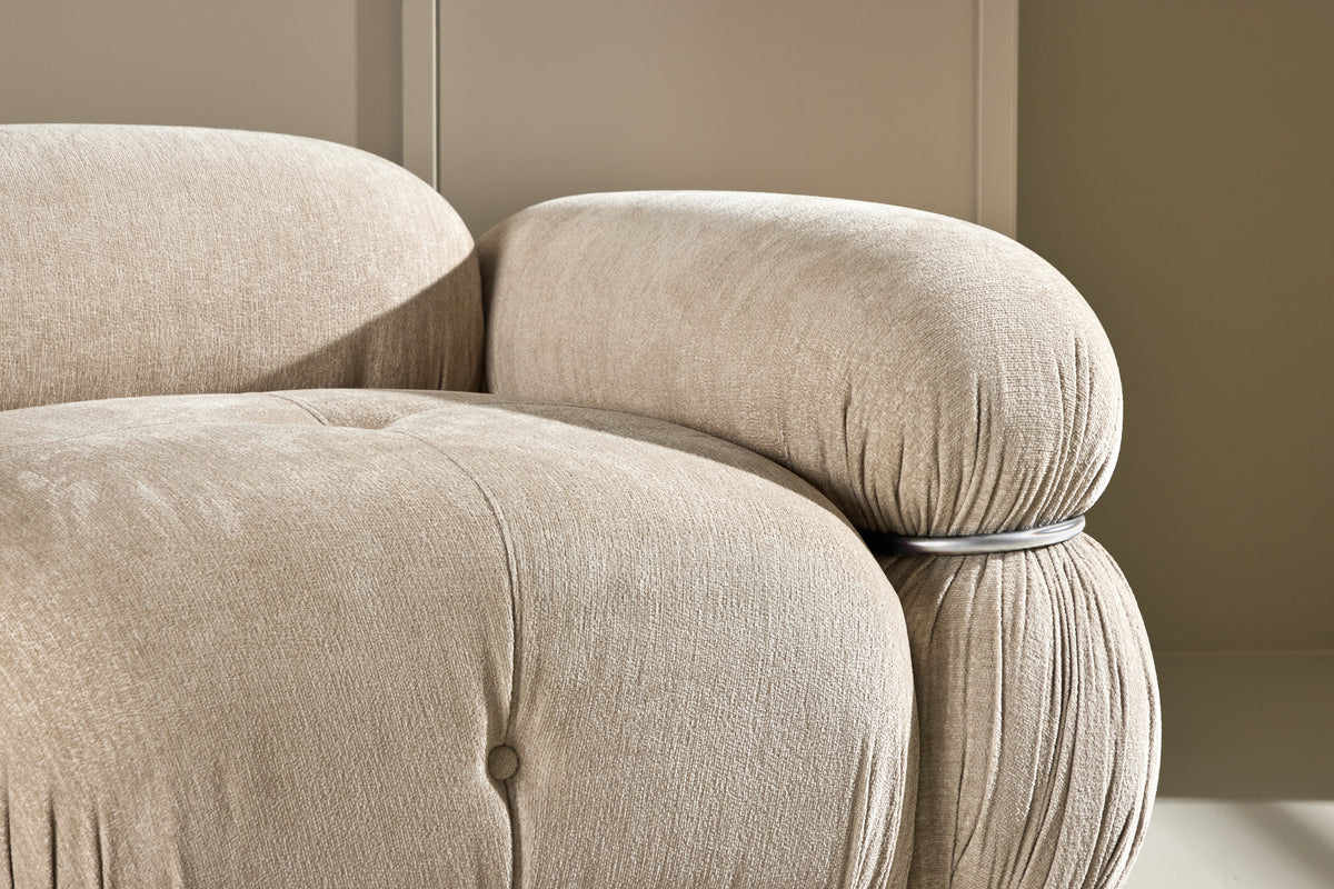 Mika Sofa Modul Beige - Højre endemodul