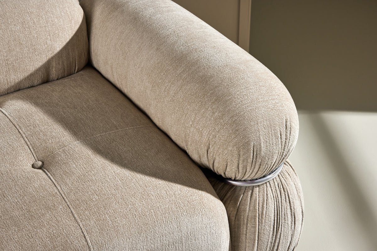 Mika Sofa Modul Beige - Højre endemodul