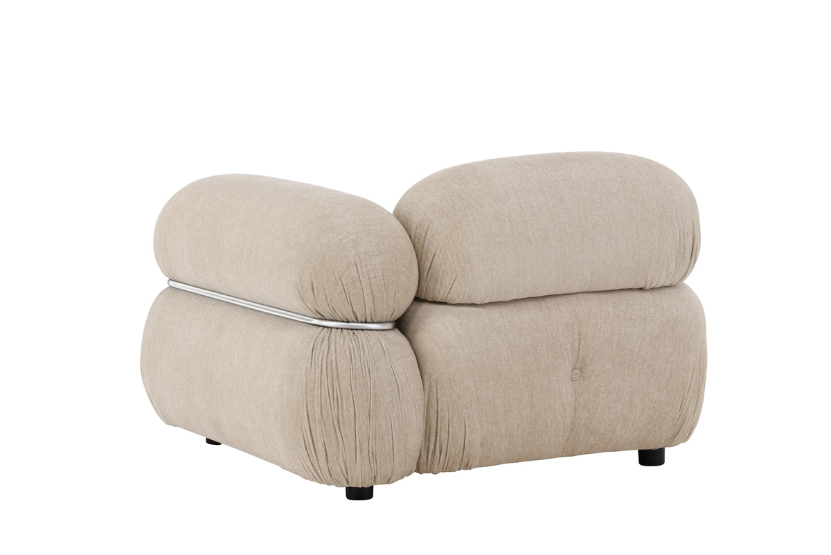 Mika Sofa Modul Beige - Højre endemodul